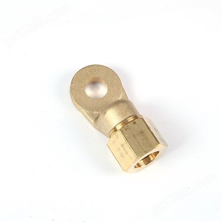 矿物质铜鼻子 BTTZ1.5-400MM黄铜接线端子 电缆铜线耳