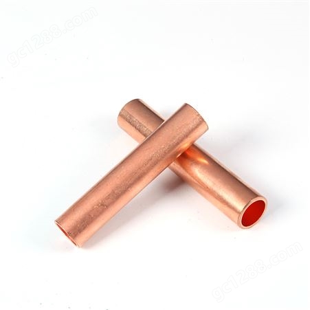 GT铜管 可镀锡 直通管铜管子电缆接头10-630平方紫铜管铜接线管