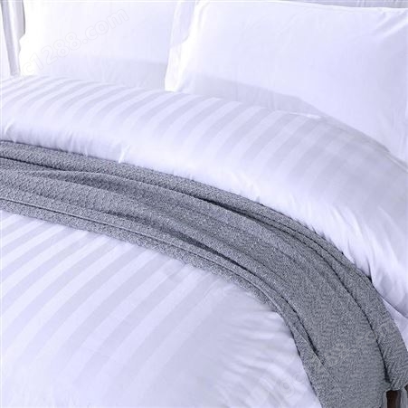 床单被套 酒店宾馆民宿床上用品 四件套 全棉加厚型