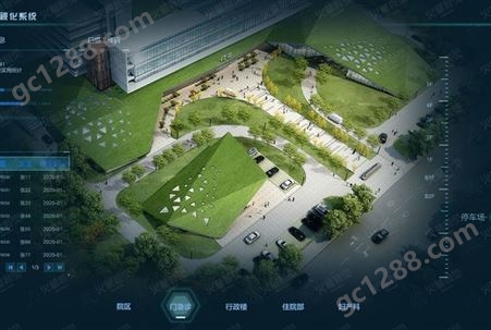 火星视觉 数字城市化虚拟设计 数 字社区/园区等设计